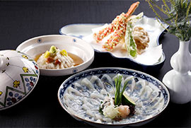 ふぐ会席【熊魚菴たん熊北店･和食】