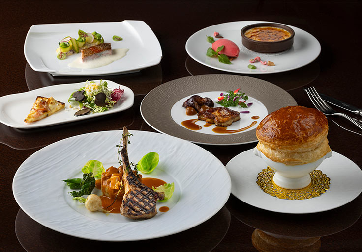 フランス産高級食材で織りなす冬の特別コース【ドゥ ミル】