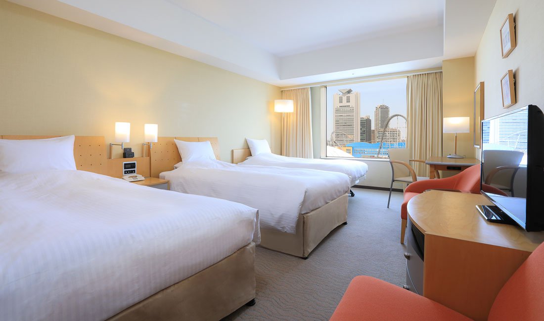 スタンダードフロア トリプルルームB（9～16F）の朝