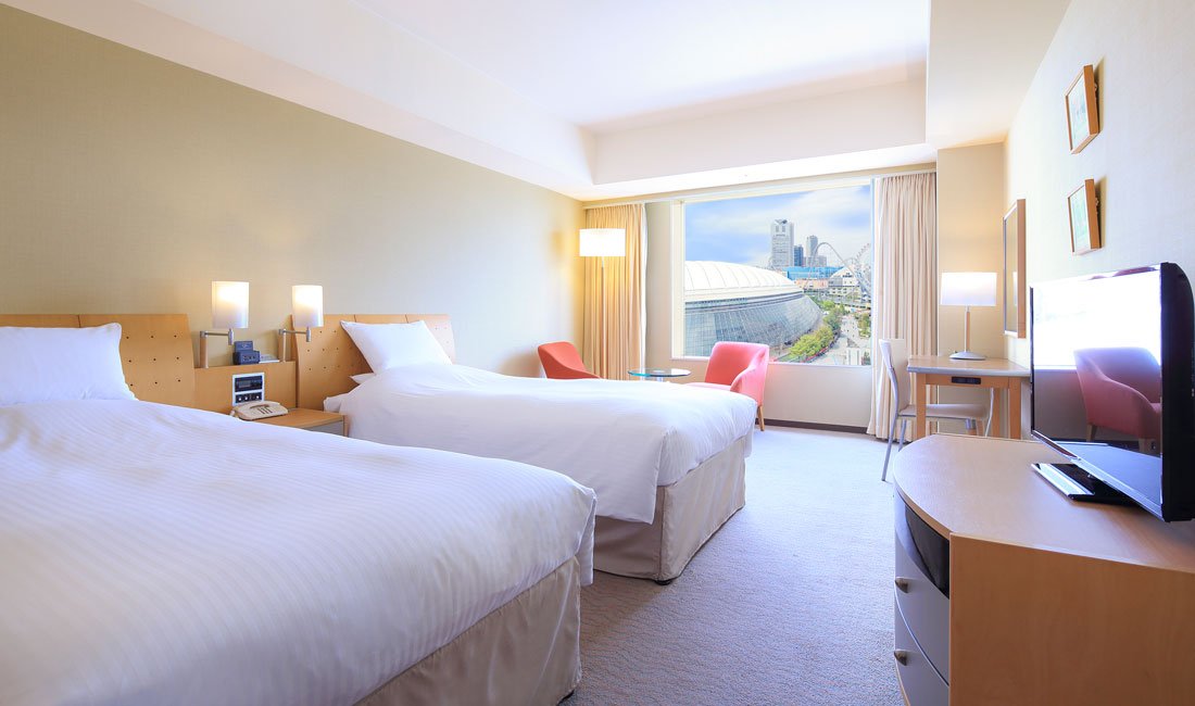 スタンダードフロア ツインルームB（9～22F）の朝