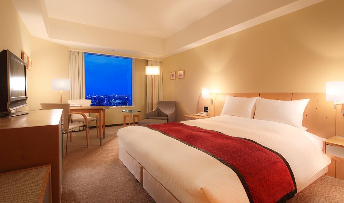 スタンダードフロア  デラックスダブルルーム（26～34F）の夜