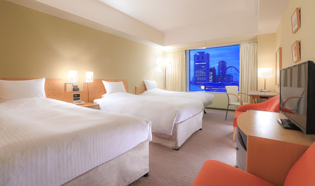 スタンダードフロア トリプルルームB（9～16F）の夜