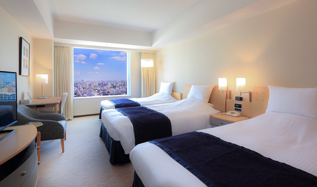 スタンダードフロア トリプルルームA（23～27F）の朝