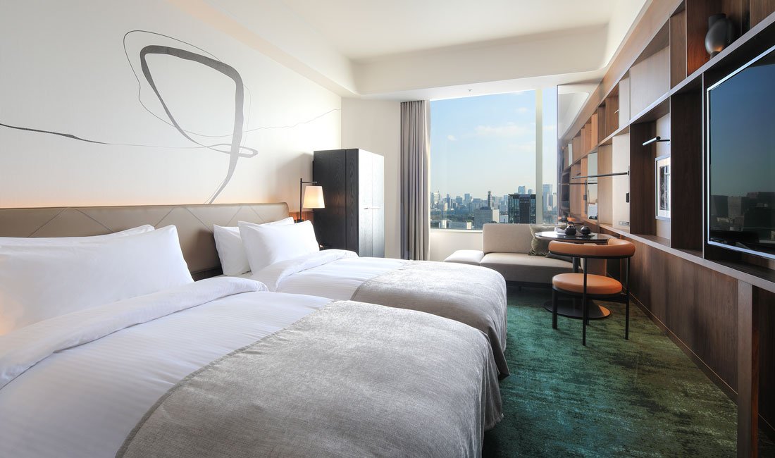 エグゼクティブルーム ツイン（39～41F）／ パレスサイドの朝