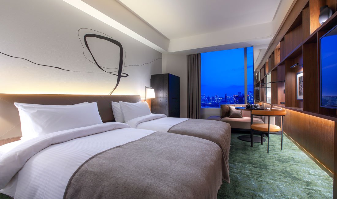エグゼクティブルーム ツイン（39～41F）／ パレスサイドの夜