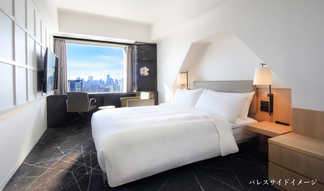 プレミアムルーム クイーン（35～38F）／ パークサイド・パレスサイドの朝