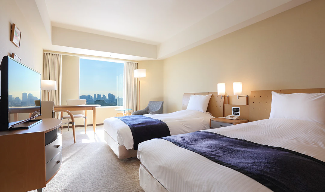 スタンダードフロア ツインルームA（23～34F）の朝