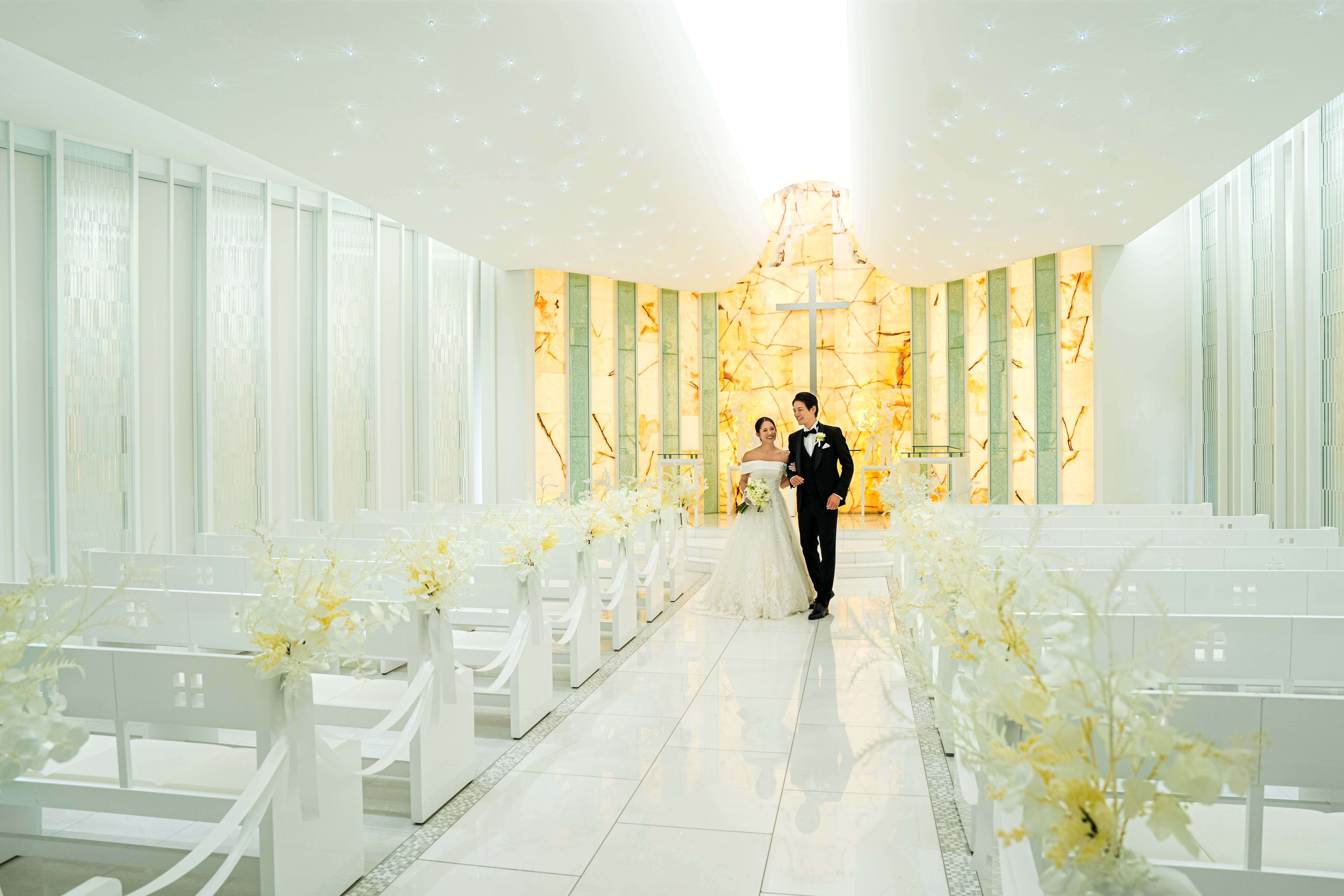 GW限定*来館特典付き【月１BIG◆ドレス20万特典】★ドレス試着★オマール海老&牛フィレ豪華試食×純白チャペル挙式体験