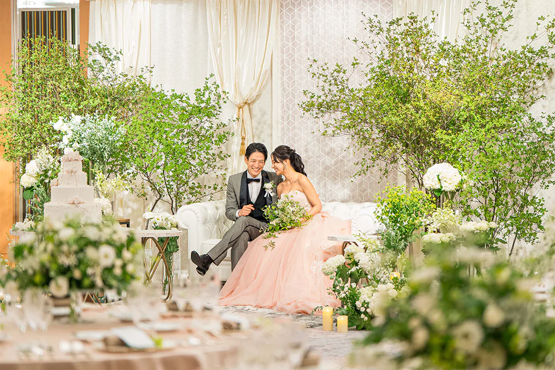 【シンシア】デザートブッフェはゲストも楽しめる演出の1つ